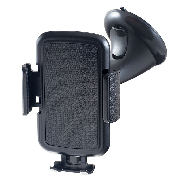 Держатель для мобильного устройства Perfeo-509 Автодержатель для смартфона/навигатора/ до 6/ на стекло/ черный