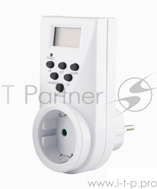 Таймер REV RITTER 67073 1 электронный, недельный белый