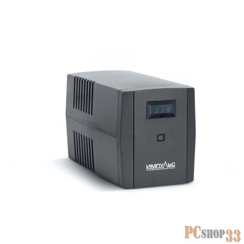 Импульс Импульс ИБП Юниор Смарт 2200 {2200 ВА/1320 Вт, LCD, АКБ 2х9Ач, SCHUKOx4},черный {00-КБ001554}