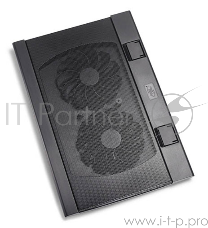 Подставка Deepcool WIND PAL FS (WINDPALFS) 17382x262x24мм 26.5дБ 2xUSB 2x 140ммFAN 793г черный