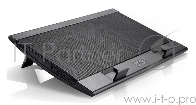 Подставка Deepcool WIND PAL FS (WINDPALFS) 17382x262x24мм 26.5дБ 2xUSB 2x 140ммFAN 793г черный