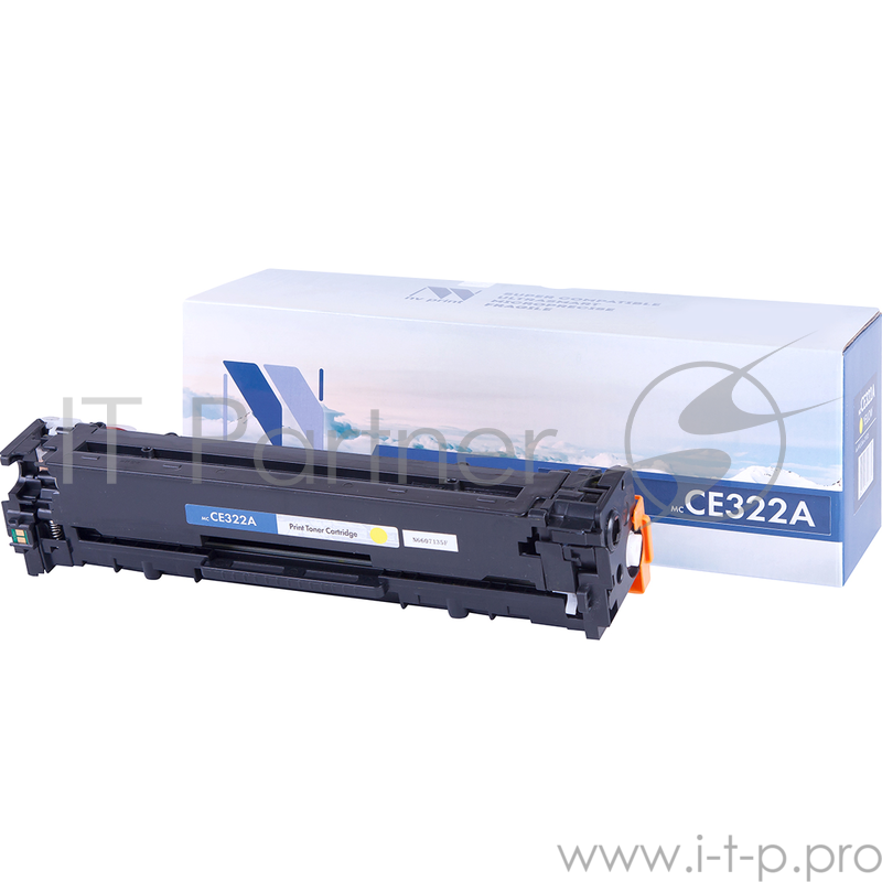 Картридж NV Print совместимый HP CE322A Yellow для LJ Color CP1525 (1300k)