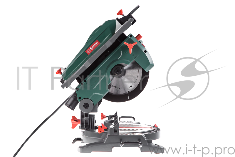 Пила Hammer Flex STL1200/210C Пила торцовочная (стусло) 320724 { 1200Вт 4500об/мин круг 210мм гл.пропила 55мм }