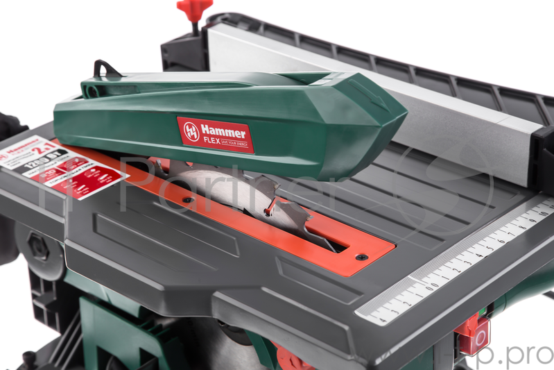 Пила Hammer Flex STL1200/210C Пила торцовочная (стусло) 320724 { 1200Вт 4500об/мин круг 210мм гл.пропила 55мм }