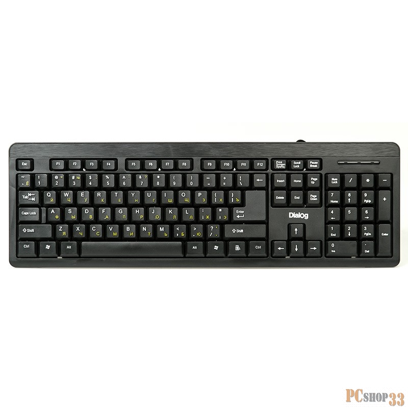 Клавиатура Dialog Standart KS-013U Black USB