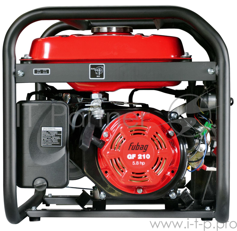 Генератор FUBAG BS 3300 ES { 3,3/3,0 кВА, 13,0 А, 15 Объем бака, л, 220 В, 50 Вес, кг }