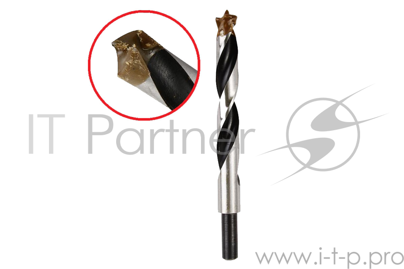 Сверло HAMMER Flex 202-209 DR WD WR 16,0мм*160/105мм дерево, цилиндрическое