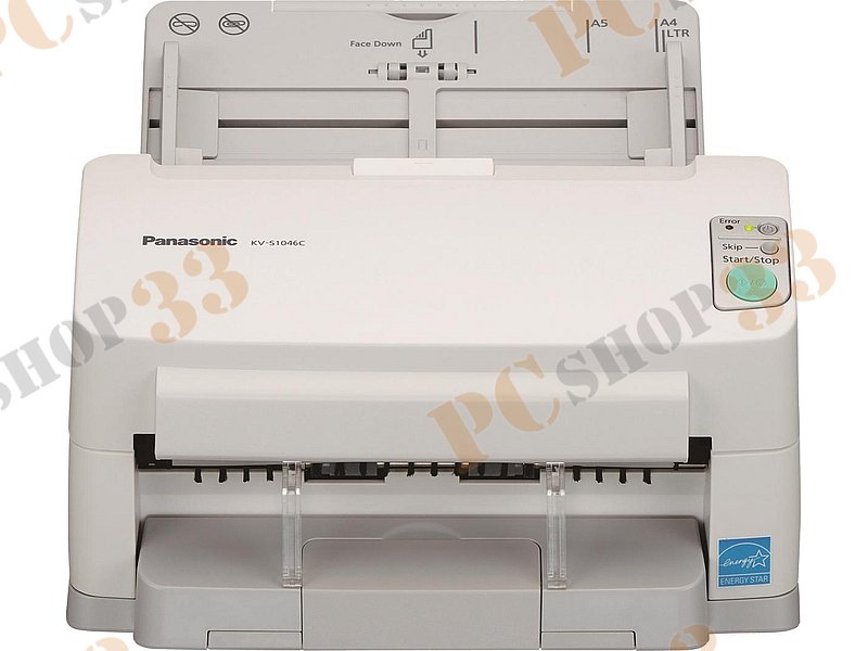 Сканер Panasonic KV-S1046C-U A4, 600x600dpi, с автоподатч., бело-серый (USB2.0)