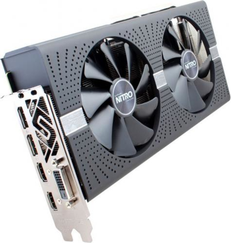 Видеокарта Sapphire RX 580 4G GDDR5 256b NITRO+ AMD RX580 4096Mb 1380/8000 DVIx1/ (11265-07-20G) RTL