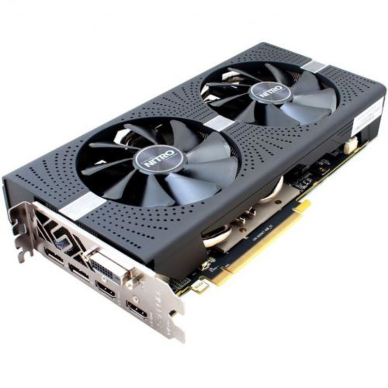 Видеокарта Sapphire RX 580 4G GDDR5 256b NITRO+ AMD RX580 4096Mb 1380/8000 DVIx1/ (11265-07-20G) RTL