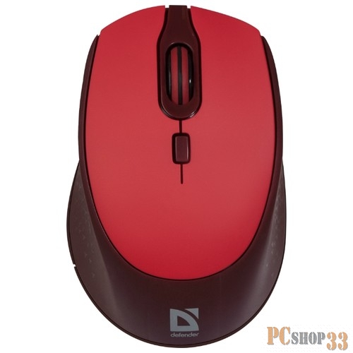 Мышка DEFENDER USB OPTICAL WRL GENESIS MB-795 RED 52797