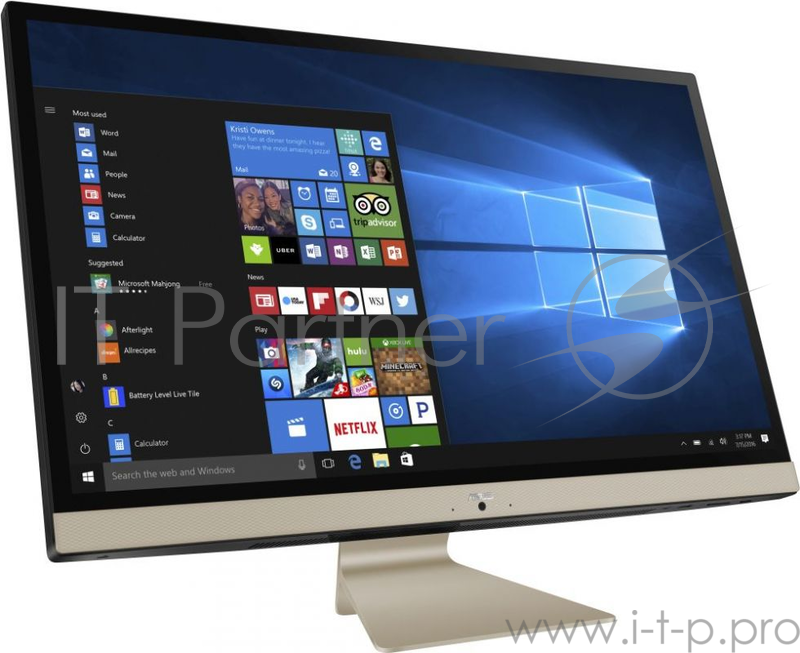 Моноблок ASUS V272UNT-BA022T Intel i5-8250U/8Gb/1Tb HDD+128Gb SSD/27 FHD 1920 X 1080 Glare Touch/NV GF150MX 2GB/non DVDRW/WL KB mouse/Win 10/Black