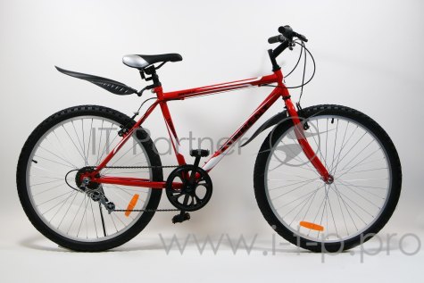Велосипед Torrent Republic (рама СТАЛЬ 18,5, дорожный, 7 скоростей, колеса 26д) (26 / 18,5 / Красный)