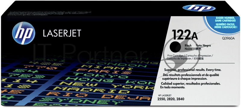 Расходные материалы HP Q3960A Картридж ,Black{Color LaserJet 2550, Black, (5000 стр.)}