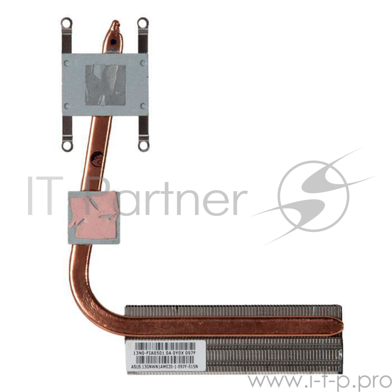 Радиатор с термотрубкой для Asus K40, K40C