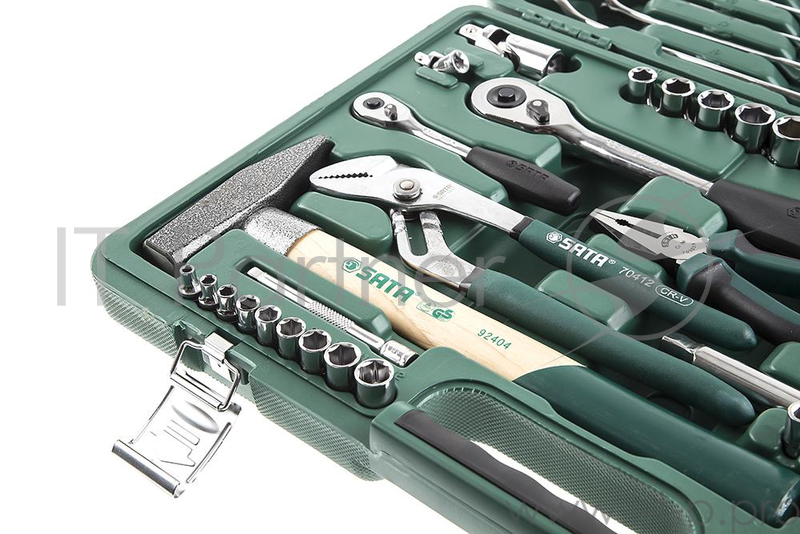 Набор SATA METRIC&S.A.E 09403 80пр. универсальный пласт.кейс