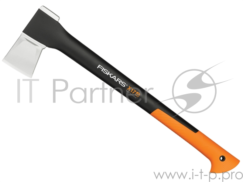 Топор Fiskars X17-M большой черный/оранжевый (122463)