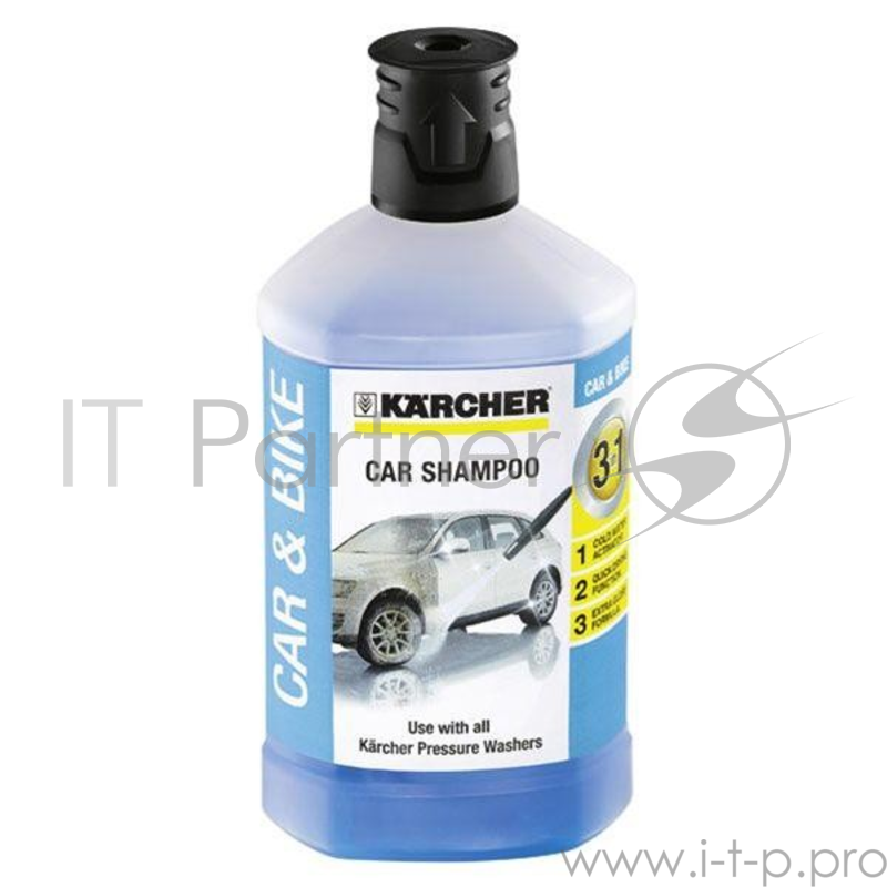 Шампунь KARCHER 6.295-744 актив.пена д/бесконт.мойки ultra foam cleaner 1 л
