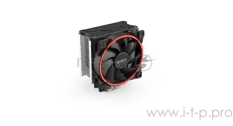 Вентиляторы PCCooler GI-X5R Кулер GI-X5R S775/115X/AM2/AM3/AM4 (24 шт/кор, TDP 160W, вент-р 120мм с PWM, Red LED FAN, 5 тепловых трубок 6мм, 1000-1800RPM, 26.5dBa)