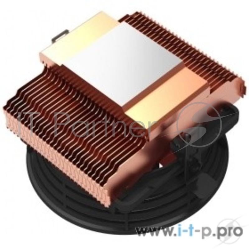 Вентиляторы PCCooler Q100M Кулер Q100M S775/115X/AM2/AM3/AM4/FM1/FM2 (60 шт/кор, TDP 75W, вент-р 100мм с PWM, 1200-2000RPM, 16-20dBa) Retail Color Box