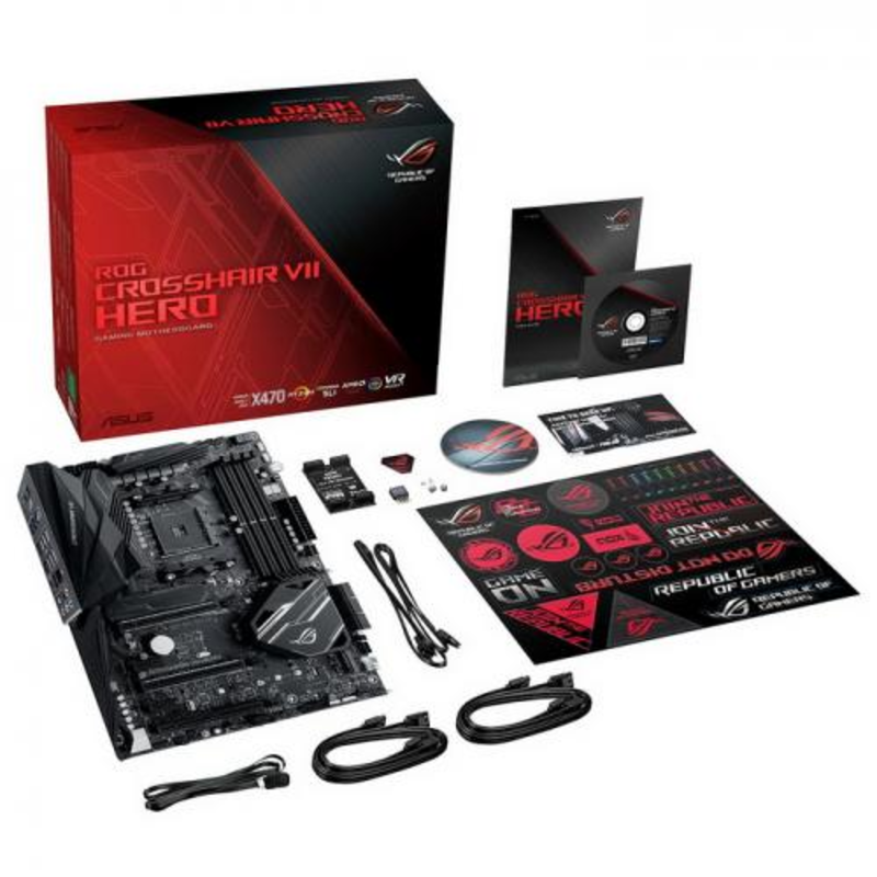 Материнская плата ASUS ROG CROSSHAIR VII HERO