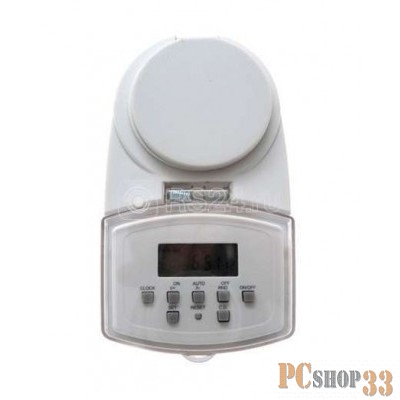 Camelion BND-50/SG50 (Таймер цифровой розеточный IP44, 7-дневная программа, 230/1800Вт)