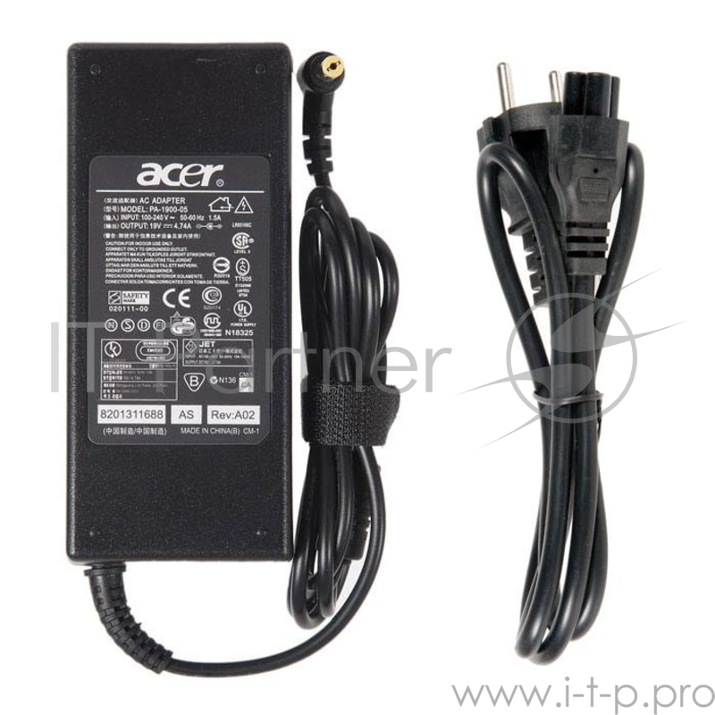 Блок питания для acer aspire. Блок питания Acer 5.5x1.7мм, 90w (19v, 4.74a) без сетевого кабеля. Блок питания для ноутбука Acer 19v. Блок питания для ноутбука Acer 19v, 4.74a, 5.5x1.7мм, 90w, без сетевого кабеля. Блок питания Acer 5.5x1.7 19v 7.1a.