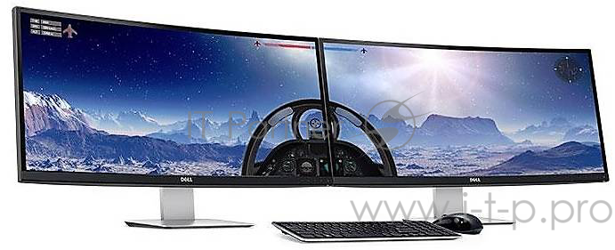 Монитор Dell 34 U3415W черный IPS LED 21:9 HDMI M/M матовая HAS Pivot 300cd 172гр/178гр 3440x1440 DisplayPort QHD USB