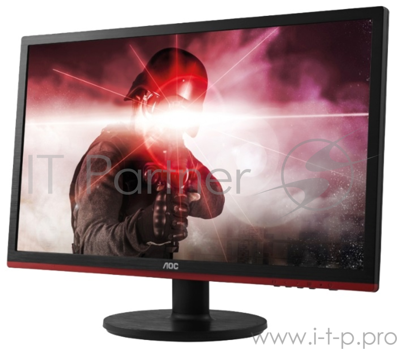 Монитор 21.5 AOC G2260VWQ6 Black-red 1920x1080, 1ms, 250 cd/m2, 1000:1 (DCR 80M:1), D-Sub, HDMI, DP, Headph.Out, vesa
