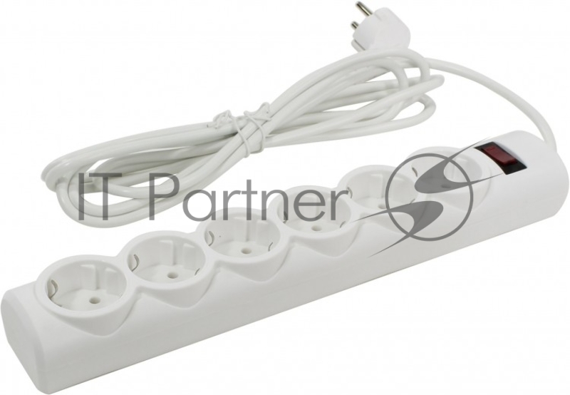 Сетевые фильтры Defender Фильтр DFS 153 3.0 m, 6 розеток, белый 99490