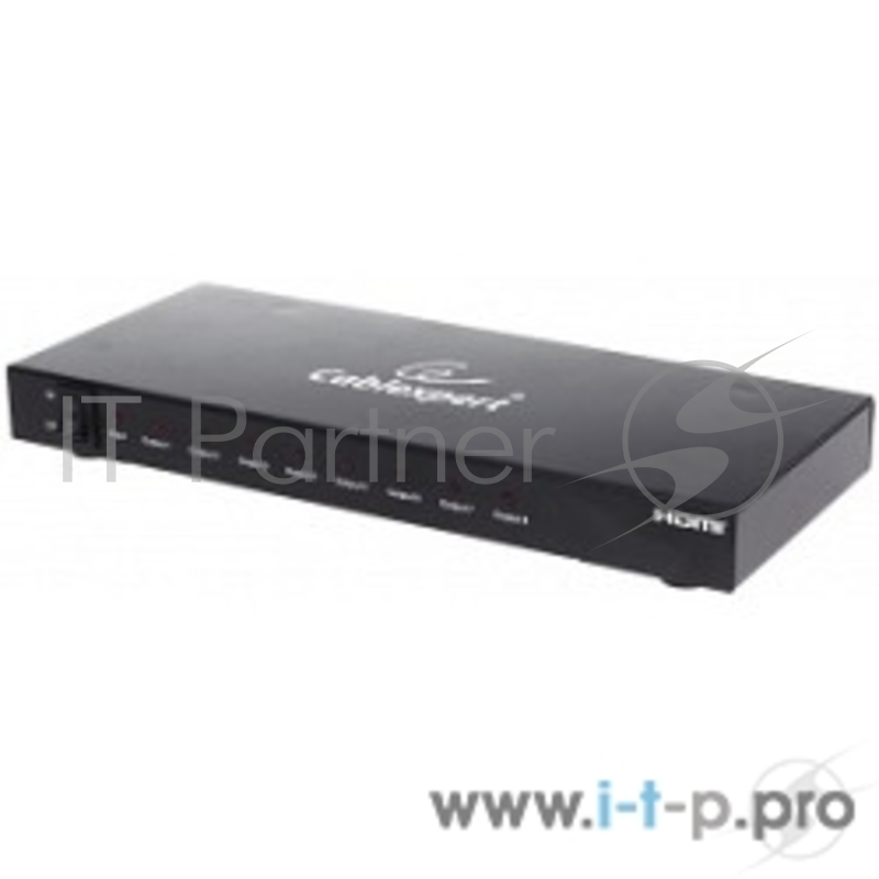 Разветвитель Gembird DSP-8PH4-02 Разветвитель HDMI Cablexpert DSP-8PH4-002, HD19F/8x19F, 1 компьютер = 8 мониторов, Full-HD, 3D, 1.4