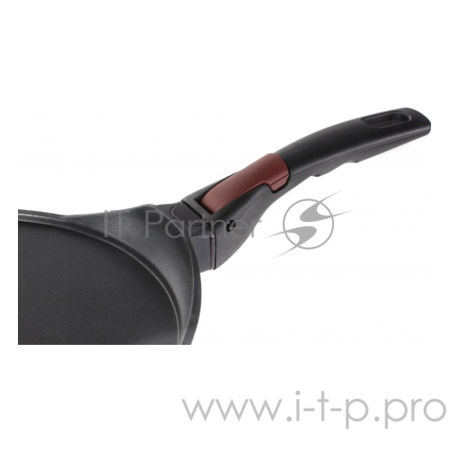 Сковорода блинная с антипригарным покрытием и съёмной ручкой, 26 см, NADOBA, серия VILMA