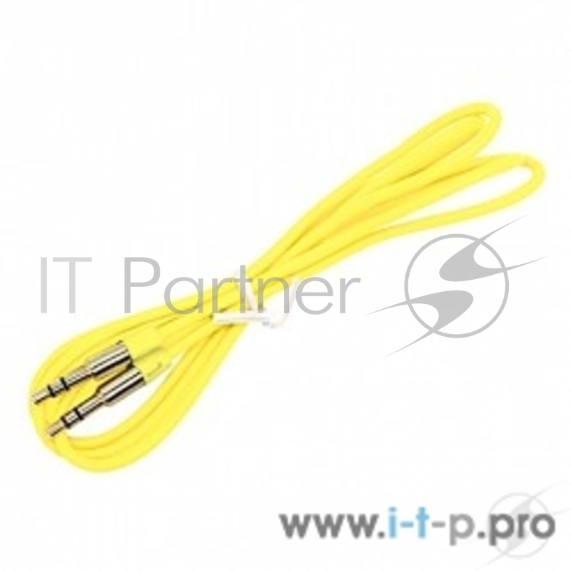 Кабель Кабель аудио сигнала Gembird, джек3.5 желтый 1м (CCA-3.5MM-1Y)