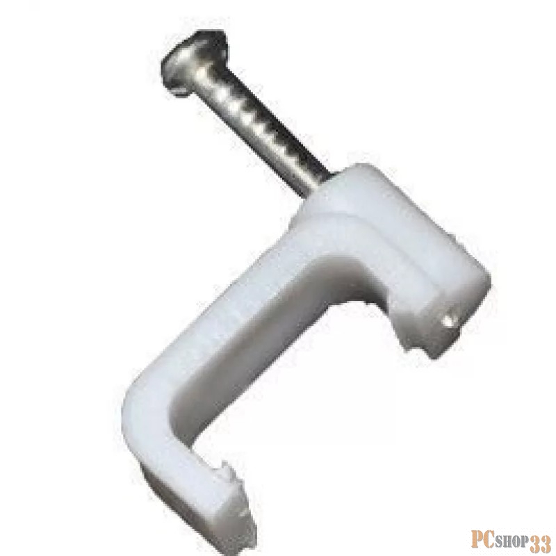 Iek USK21-10-020 Скоба 10мм плоская пластиковая (20шт) ИЭК