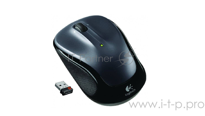 Оптическая мышь Logitech M325 910-002142, беспров., 2кн.+скр., серо-черный (USB)