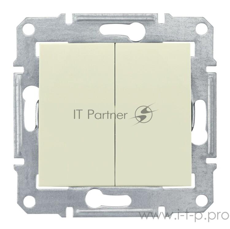 Schneider-electric SDN0300147 Выкл. 2кл. cx.5, беж.