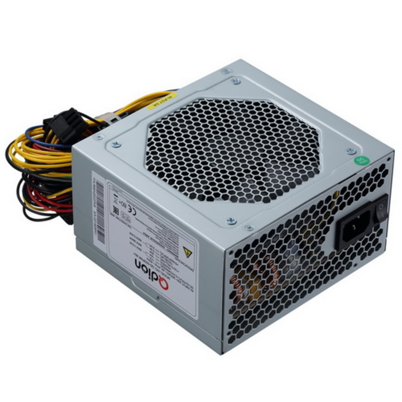 Блок питания 500Вт Power Supply FSP QDION ATX 500W, 120mm, 5xSATA, 1xPCI-E, APFC, 80+