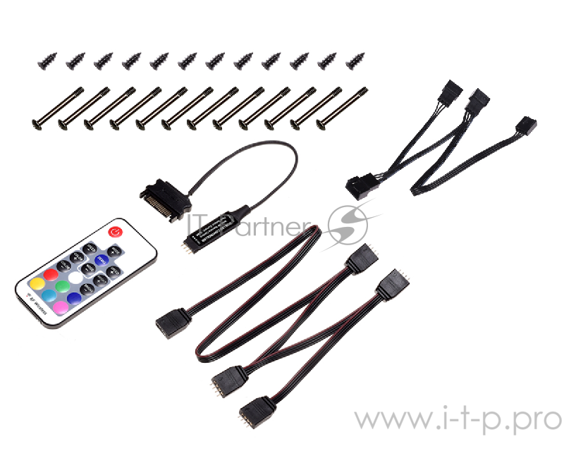 Вентилятор ID-Cooling XF-12025-RGB-TRIO RGB LED/PWM