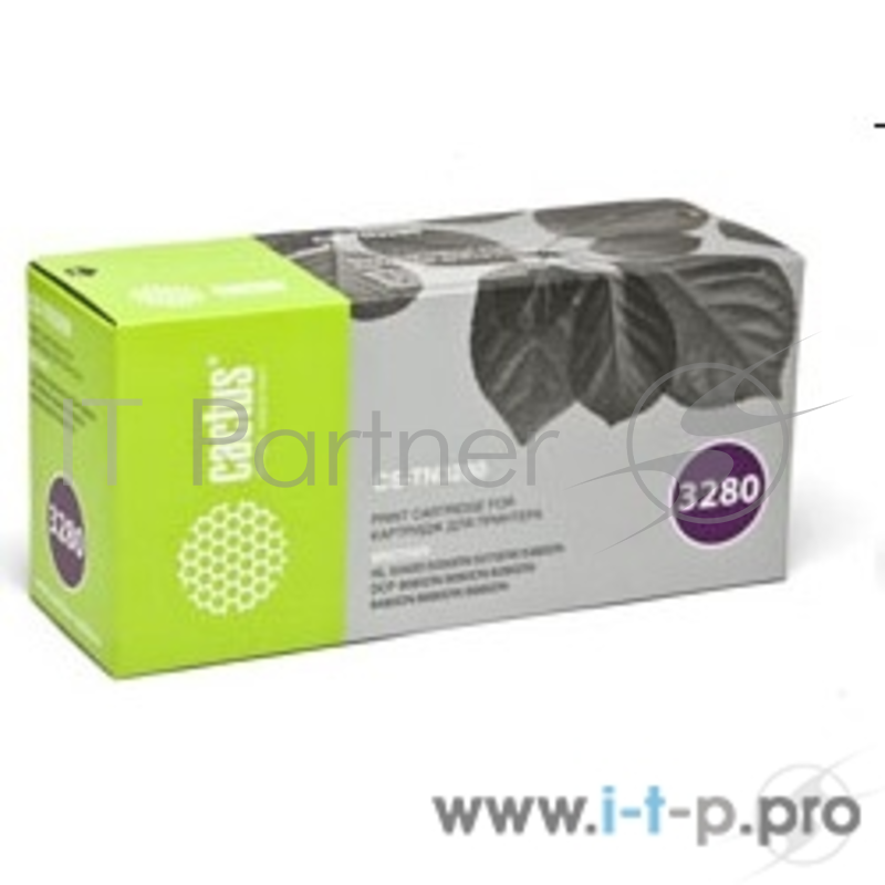 Тонер Картридж Cactus CS-TN3280 черный для Brother HL-5340D/5350DN/5370DW/5380DN (8000стр.)