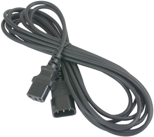 Кабель-удлинитель питания PC-189-10 IEC320-C13/IEC320-C14 3м