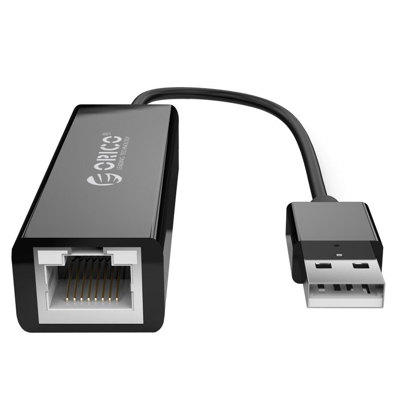 ORICO UTJ-U2-BK Адаптер USB Ethernet Orico UTJ-U2 (черный)