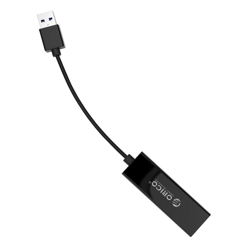 ORICO UTJ-U2-BK Адаптер USB Ethernet Orico UTJ-U2 (черный)