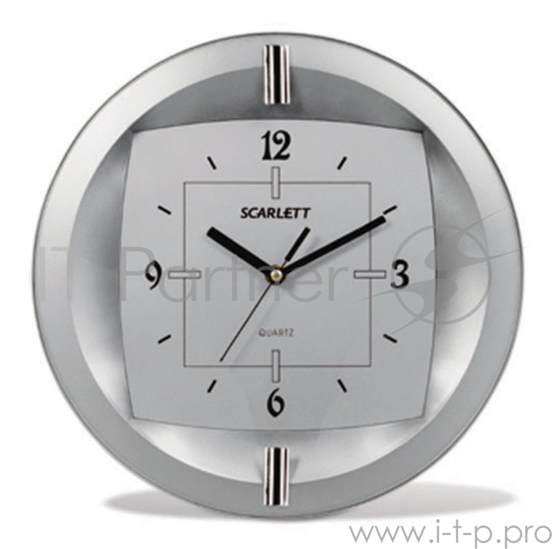 Часы настенные Scarlett SC - 55FT анаоговые (RUS)
