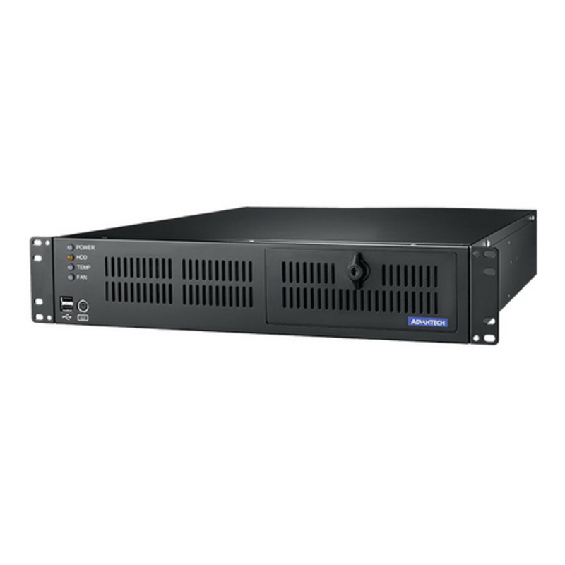 ACP-2000P4-00BE 2U Rackmount Chassis, для объединительной платы PICMG PCI-32, 6 слотов, 1 x 5.25 Slim ODD, 2 x 3.5 внешн., без PSU Advantech