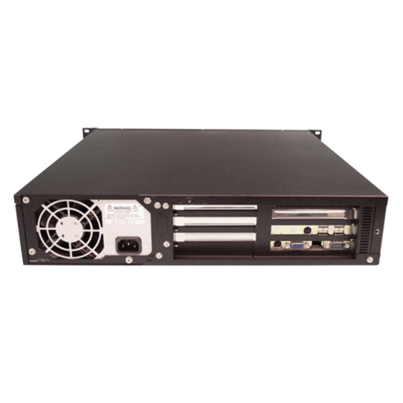 ACP-2000P4-00BE 2U Rackmount Chassis, для объединительной платы PICMG PCI-32, 6 слотов, 1 x 5.25 Slim ODD, 2 x 3.5 внешн., без PSU Advantech