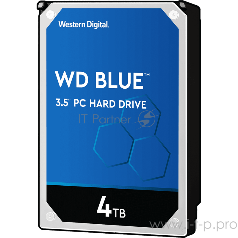 Жесткий диск WD Original SATA-III 4Tb WD40EZRZ Blue (5400rpm) 64Mb 3.5