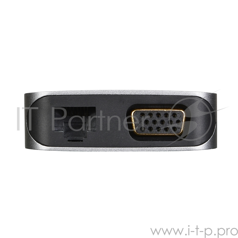 Fusion С110 Адаптер 10-в-1 UCB-C в 3xUSB3.0/HDMI/VGA/LAN/SD/mSD/A (ACD-C110-PAL) RTL {50}