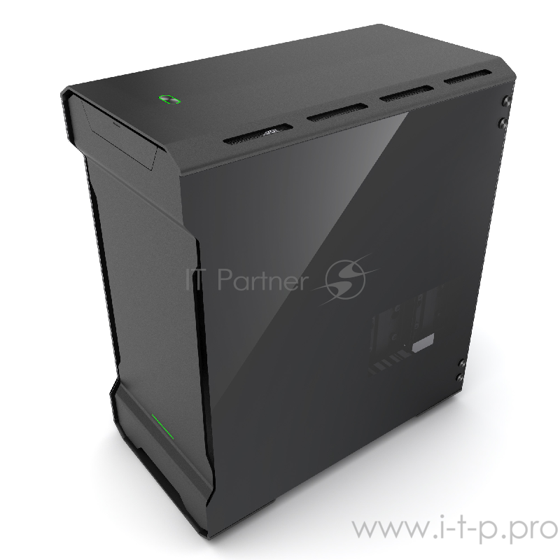 Корпус PHANTEKS Enthoo Evolv Aluminum, Satin Black Edition, RGB LED иллюминация, боковые панели Tempered Glass, Micro ATX