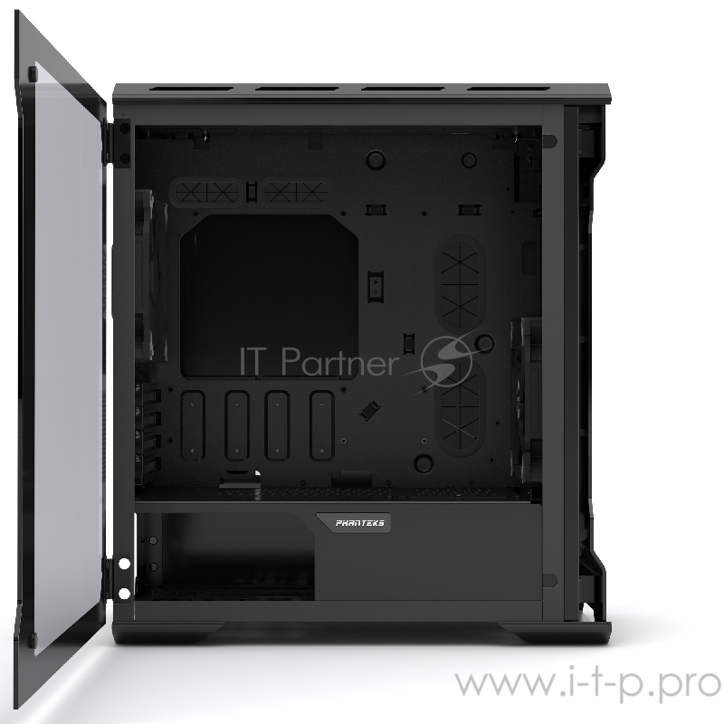 Корпус PHANTEKS Enthoo Evolv Aluminum, Satin Black Edition, RGB LED иллюминация, боковые панели Tempered Glass, Micro ATX