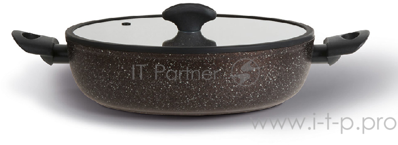 Сотейник с 2 ручками и стекл. крышкой,TVS,BUONGIORNO, 28 см(BN380282910001C)